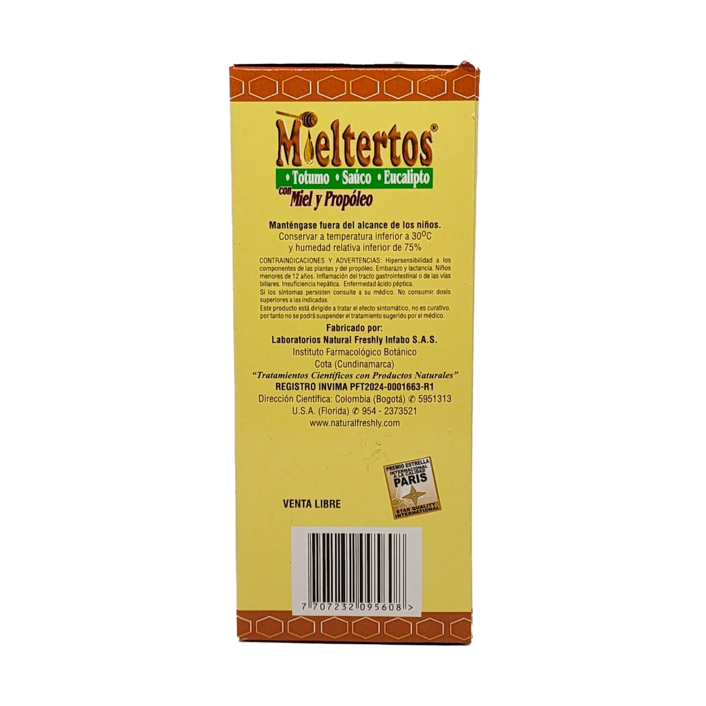 Jarabe Expectorante Mieltertos 240 ml | Bienestar Respiratorio