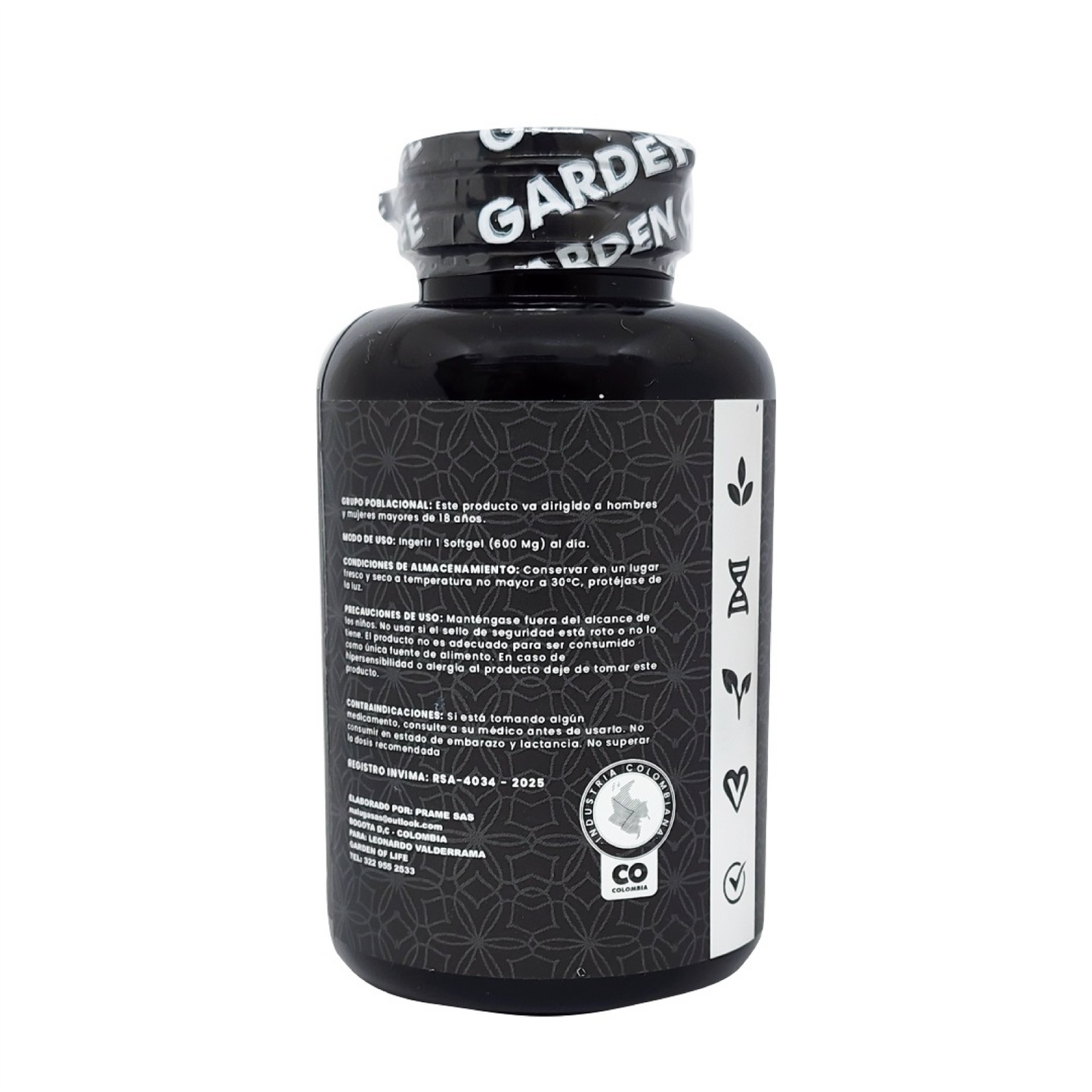 Fenogreco Garden of Life 600 mg x100 | Apoyo Natural