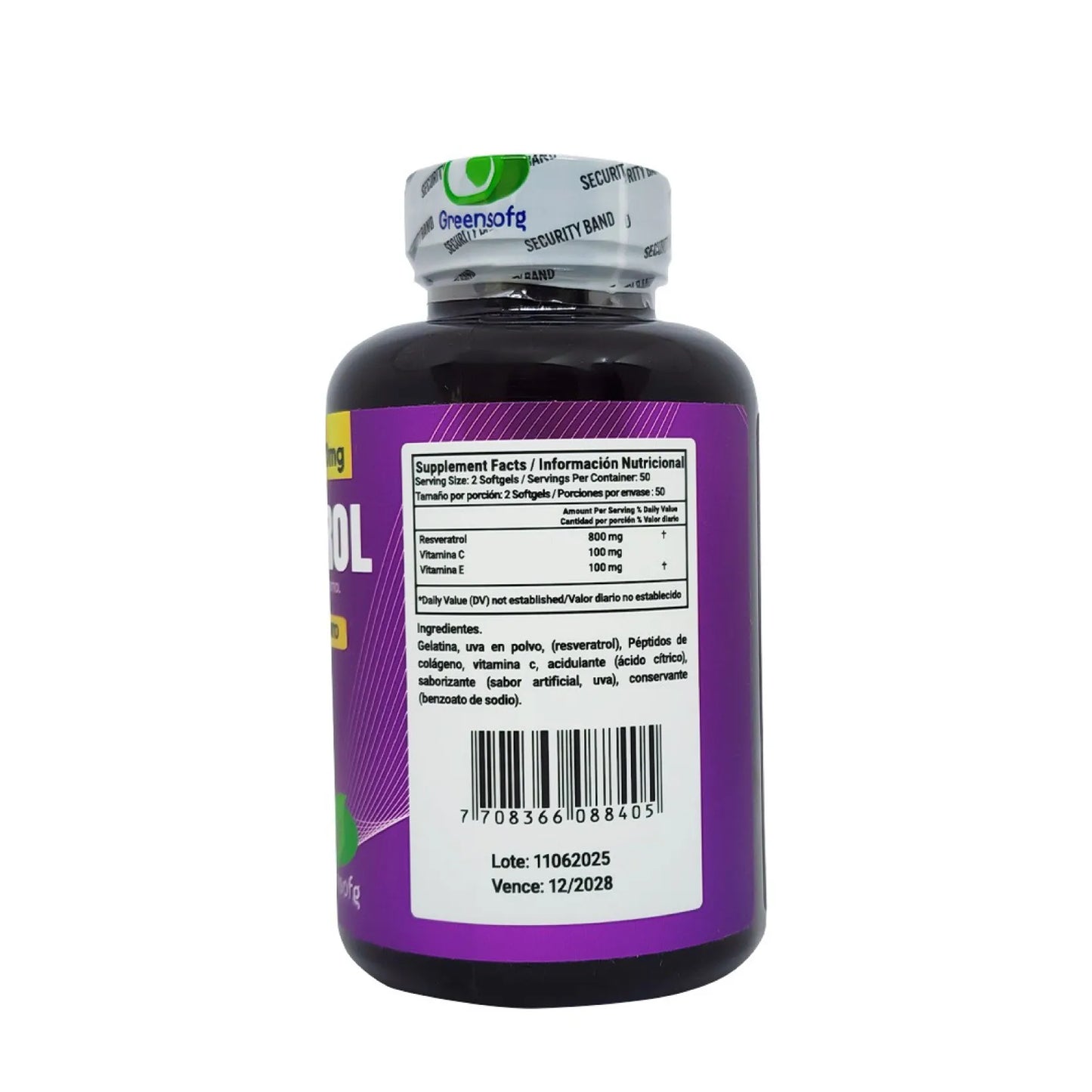 Combo NAD+ y Resveratrol Greensofg | Energía y Glow