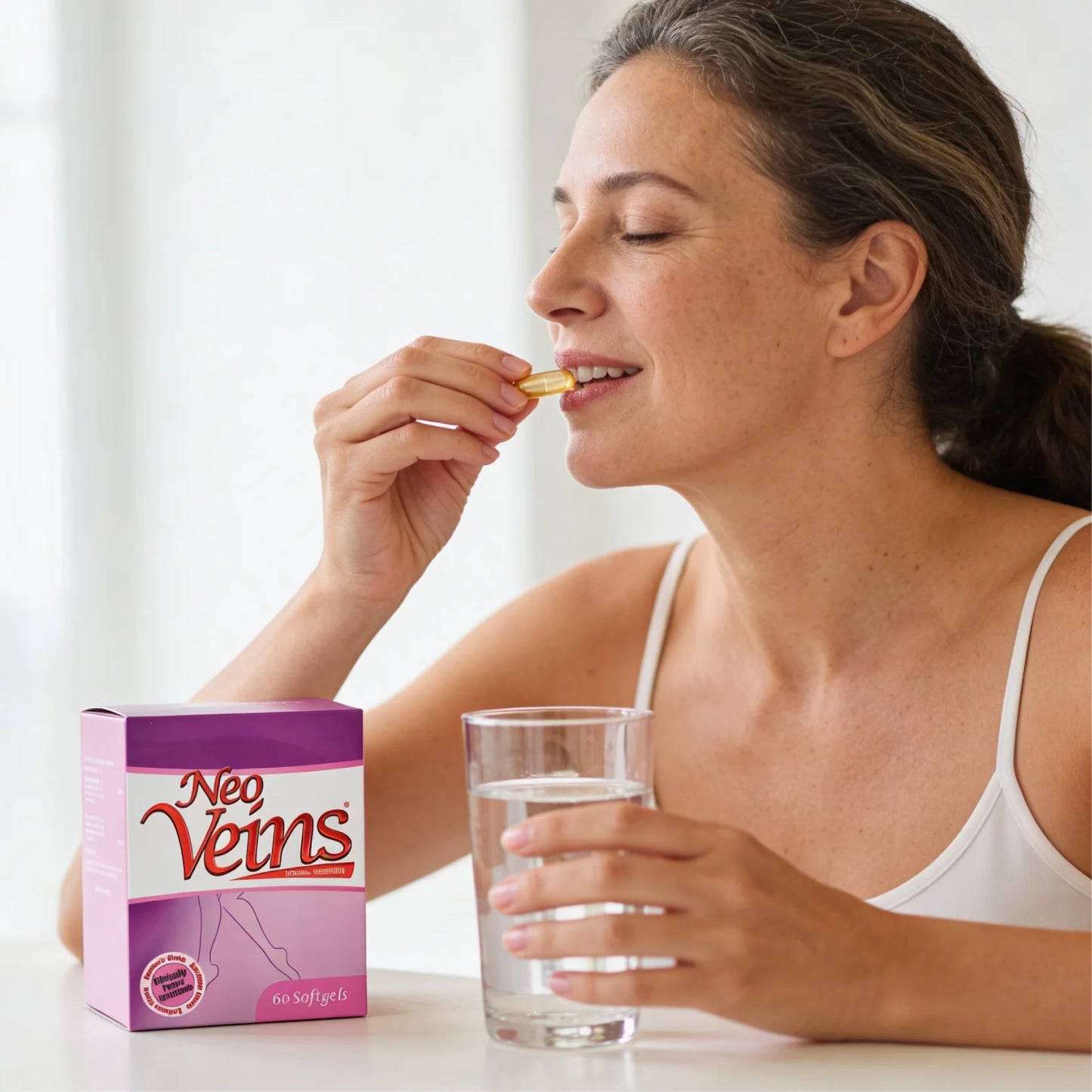 Neo Veins 60 Softgels Circulación y Piernas Ligeras
