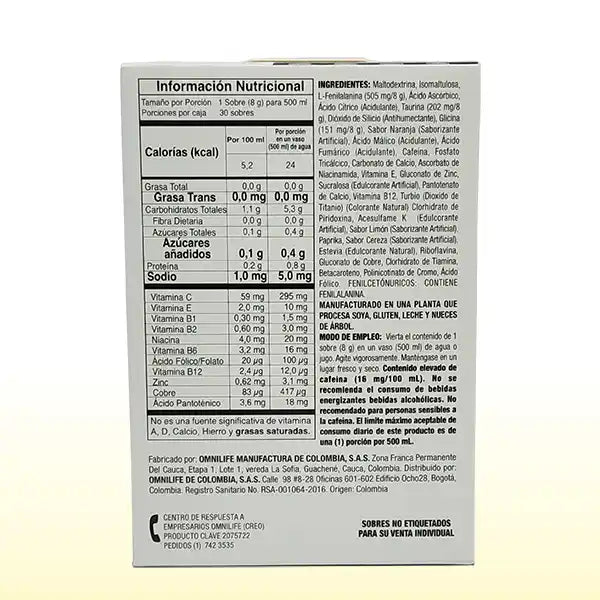 Biocros supreme x 30 sobres  - OMNILIFE