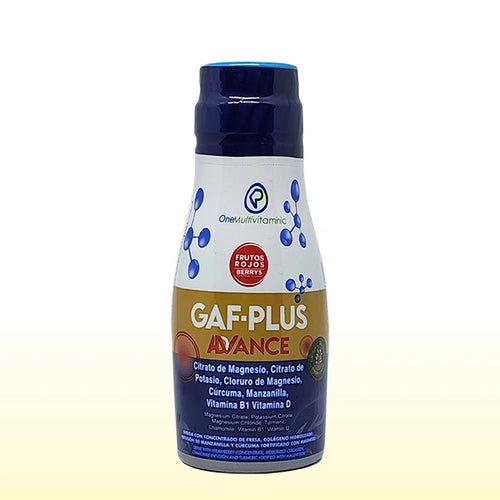 GAF-PLUS ADVANCE – Suplemento líquido de magnesio y potasio – 300 ml