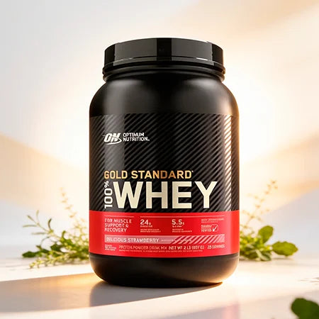 Proteína Whey Gold Standard Fresa ON | Ganancia Muscular