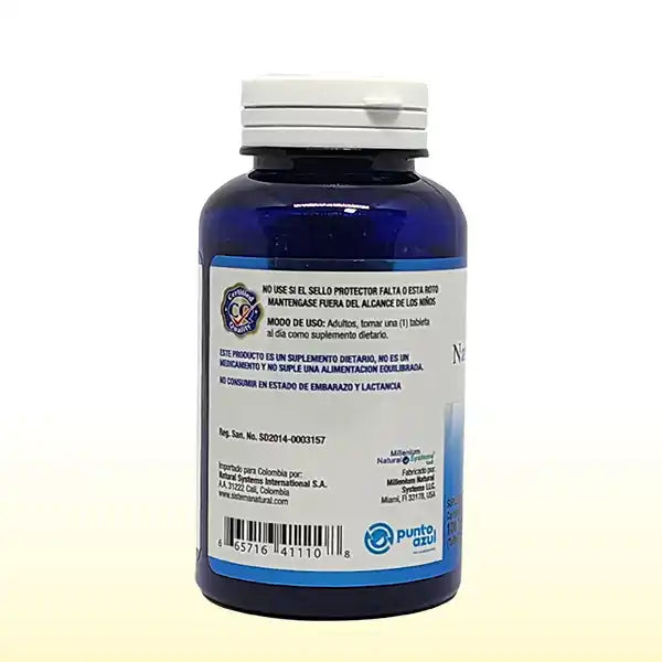 Espirulina x 800 mg x 100 tabletas - Millenium Natural Systems