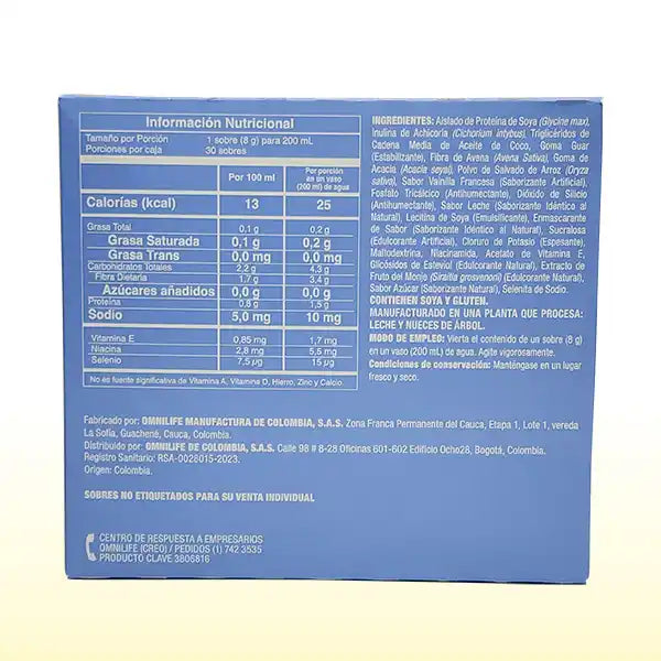 UZO omnifresh x 30 sobres - OMNILIFE