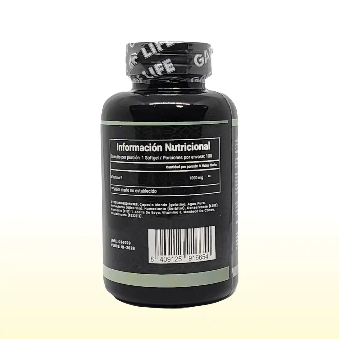 Vitamina E x 1000 x 100 softgels - Garden of life