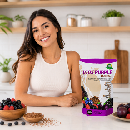 Detox Purple Lipofiber 500g Fibra Natural y Saciedad