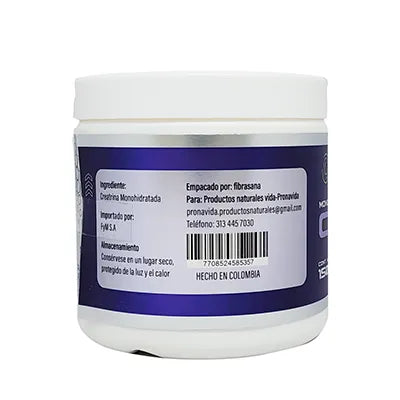 Creatina Monohidratada 150g Pronavida | Fuerza y Músculo