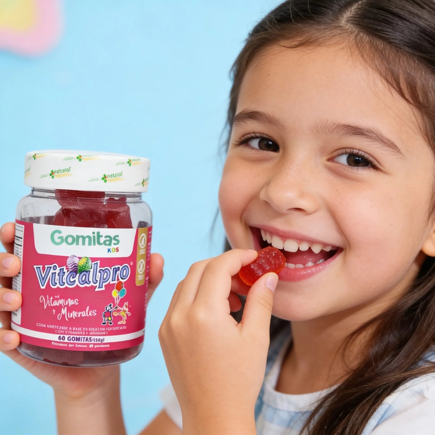 Gomitas Kids Vitcalpro 60 und | Apoyo nutricional diario