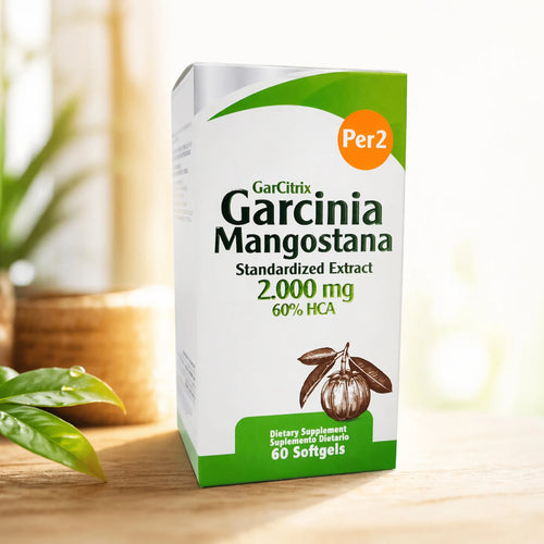 Garcinia Mangostana 2000mg 60 Softgels Control Apetito