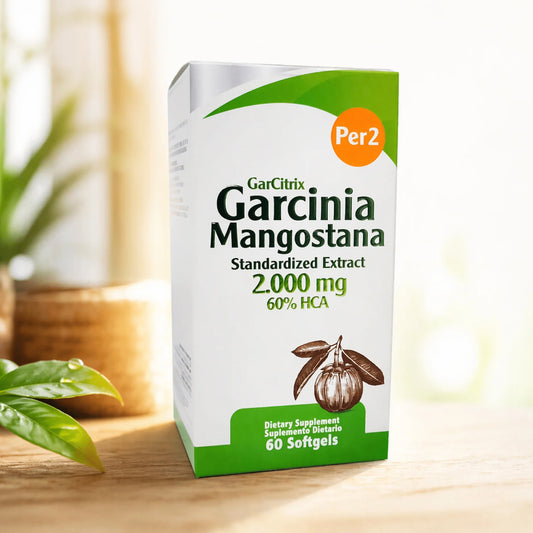 Garcinia Mangostana 2000mg 60 Softgels Control Apetito