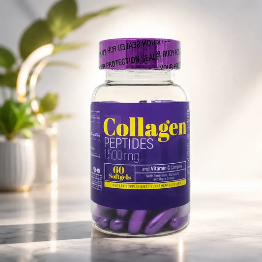 Colágeno Healthy America 1500mg x 60 Softgels para Piel