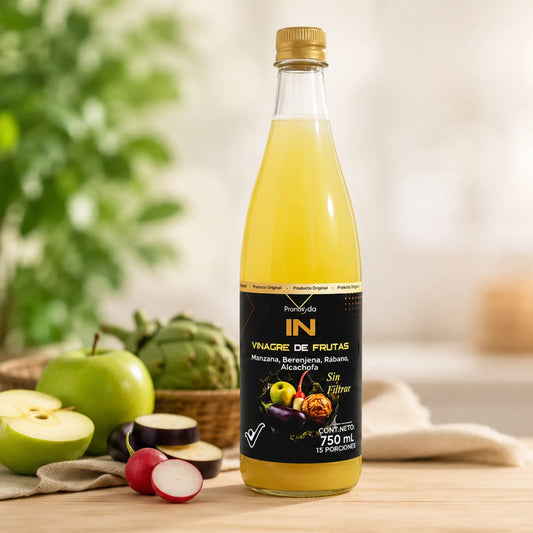 Vinagre de Frutas Pronavida 750ml | Detox y limpieza arterial