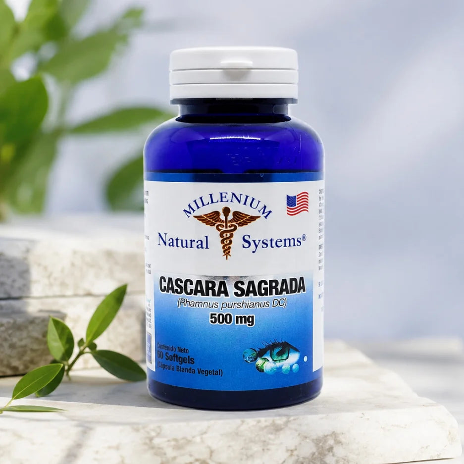 Cáscara Sagrada Millenium 500 mg x 60 Softgels | Bienestar Digestivo