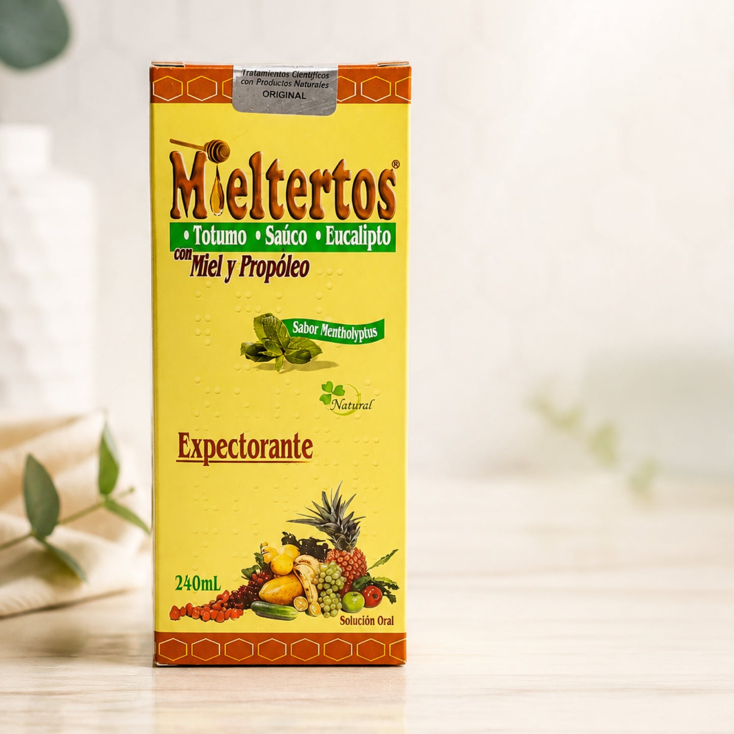 Jarabe Expectorante Mieltertos 240 ml | Bienestar Respiratorio