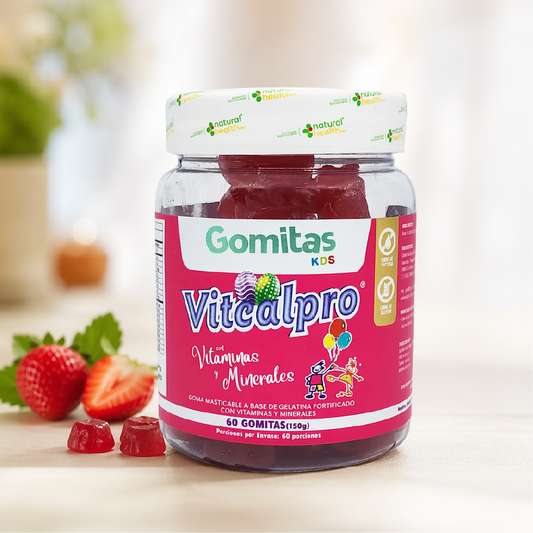 Gomitas Kids Vitcalpro 60 und | Apoyo nutricional diario