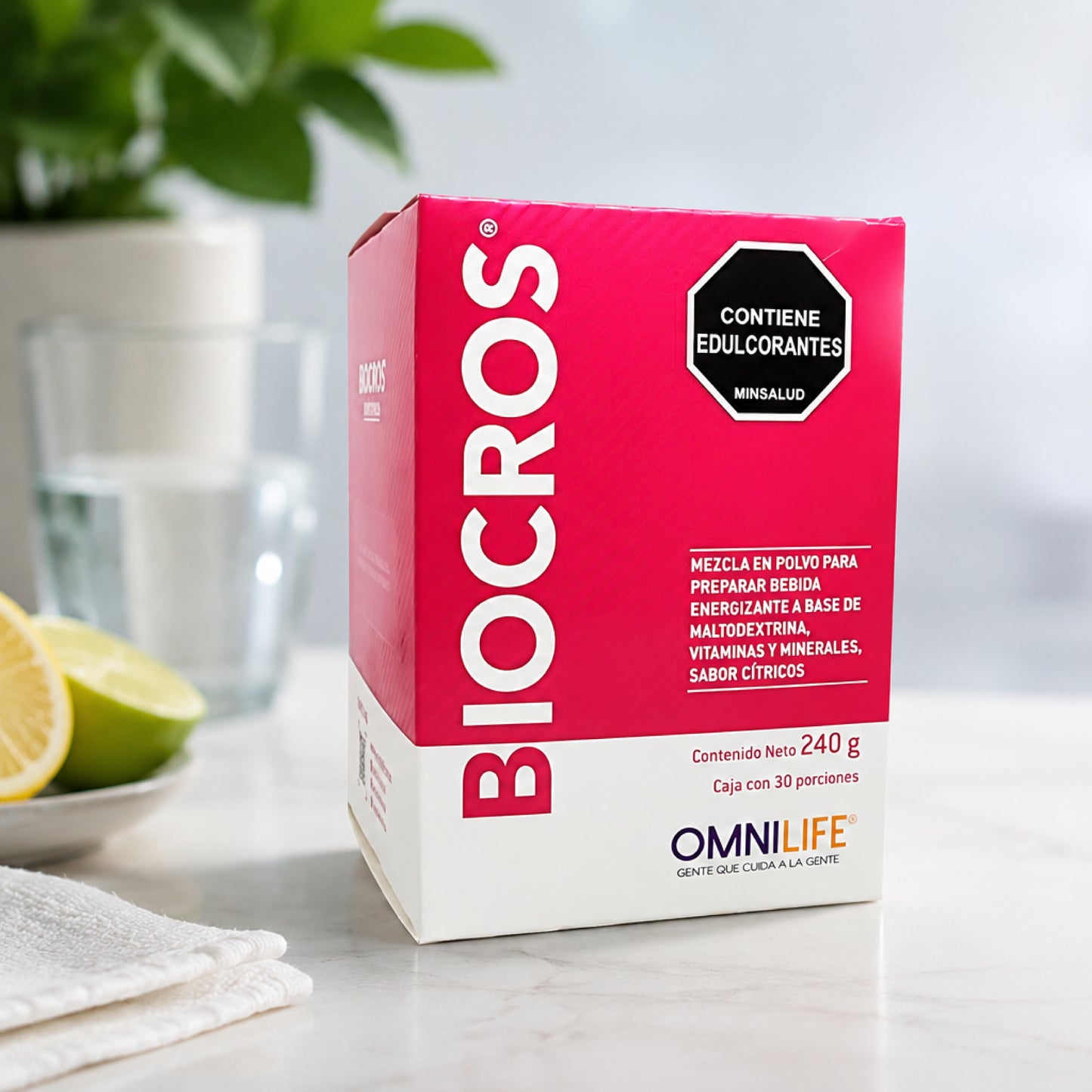 Biocros Omnilife 30 Sobres | Energía y Vitalidad Diaria
