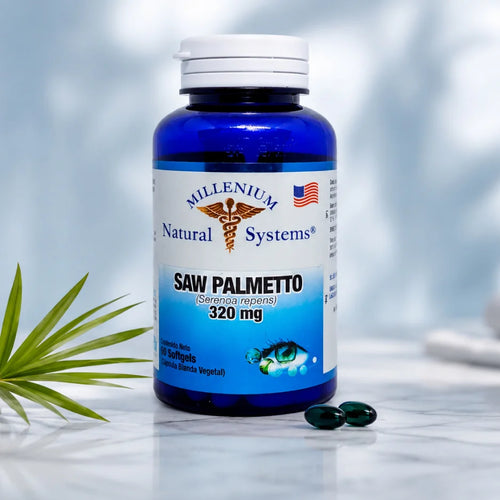 Saw Palmetto 320 mg Millenium 60 Softgels | Bienestar Prostático