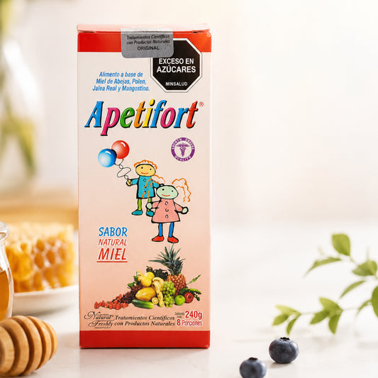 Apetifort con Miel 240 g | Complemento Nutricional Infantil
