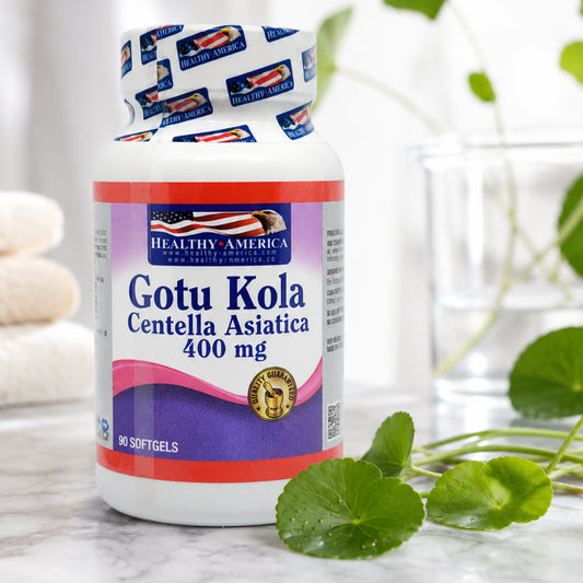 Centella Asiática Healthy 90 Softgels | Circulación y Venas