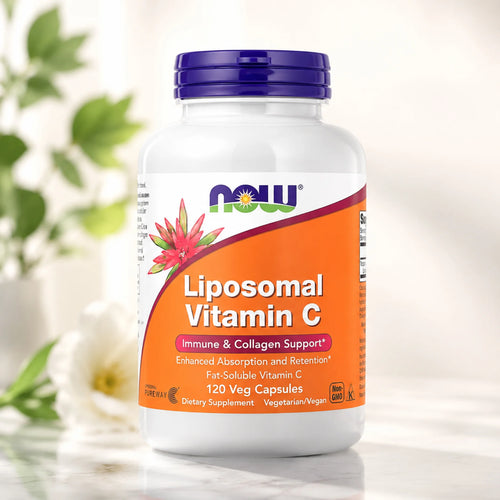 Vitamina C Liposomal NOW 120 Cápsulas | Alta Absorción