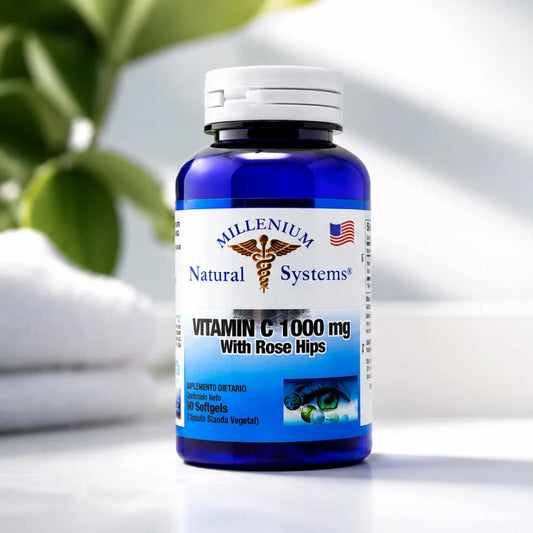 Vitamina C 1000 mg Millennium 60 Softgels | Apoyo Inmunológico y Antioxidante