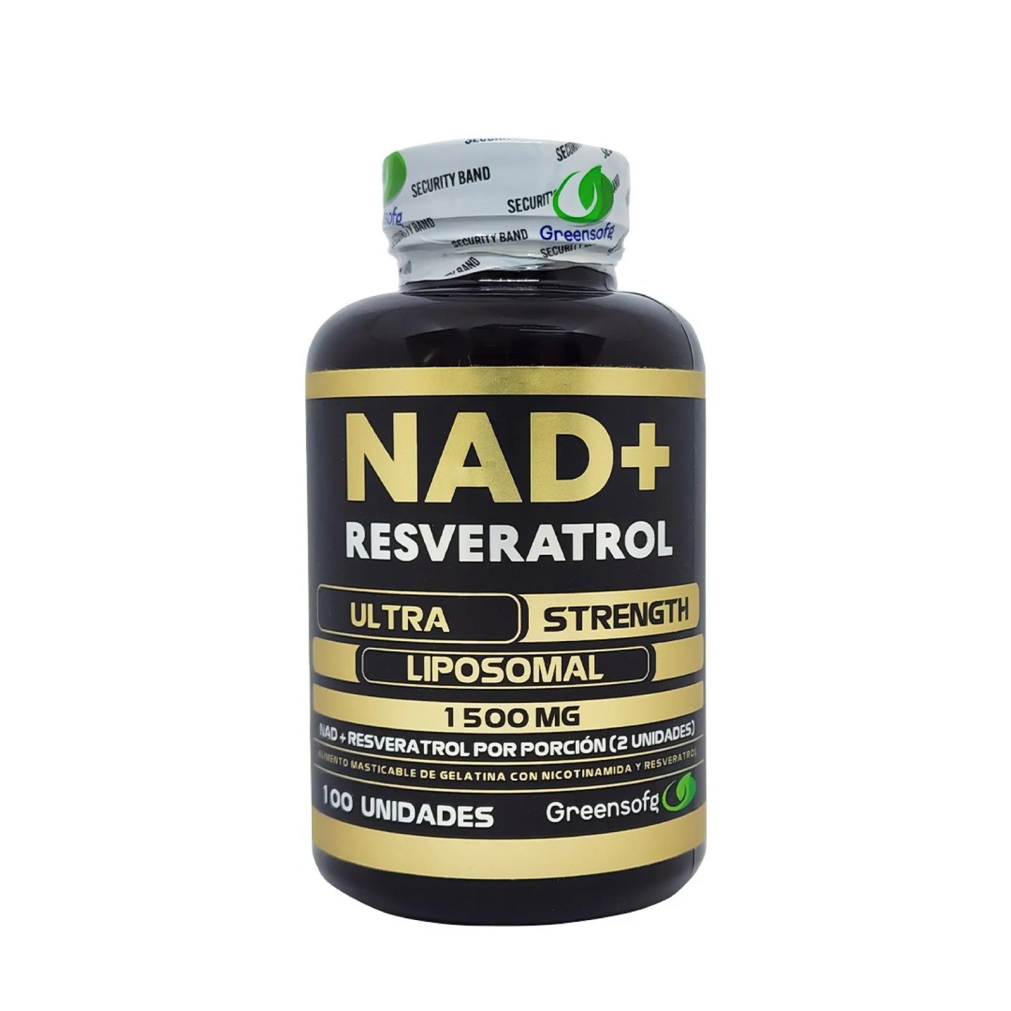 Combo NAD+ y Resveratrol Greensofg | Energía y Glow