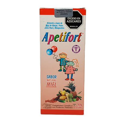 Apetifort con Miel 240 g | Complemento Nutricional Infantil