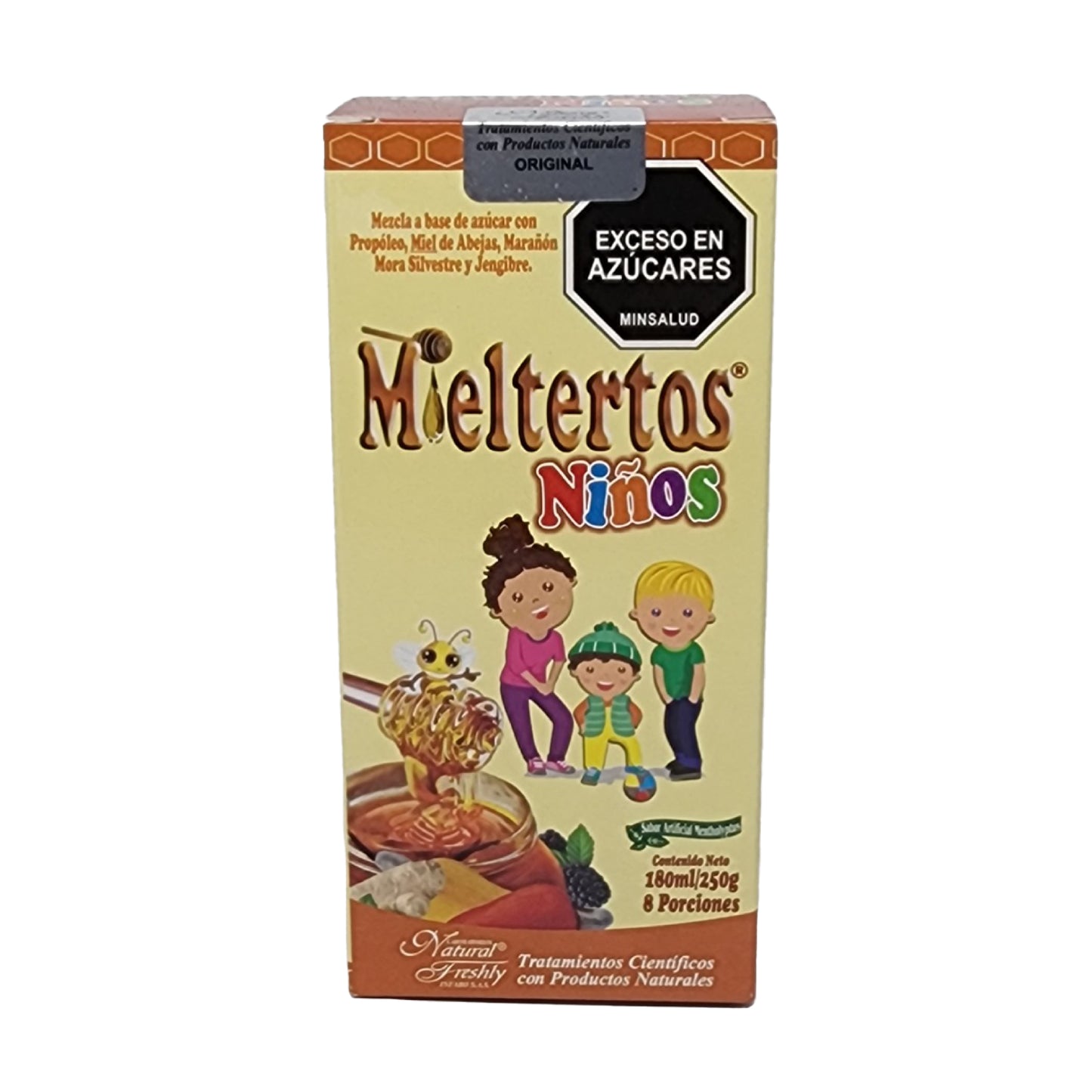 Mieltertos Niños Natural Freshly 180 ml | Bienestar Infantil