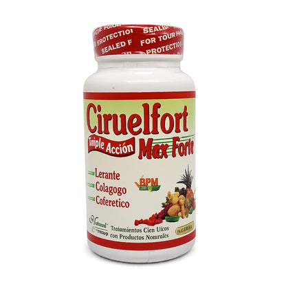 Cápsulas Ciruelfort Max Forte x 60 | Apoyo digestivo