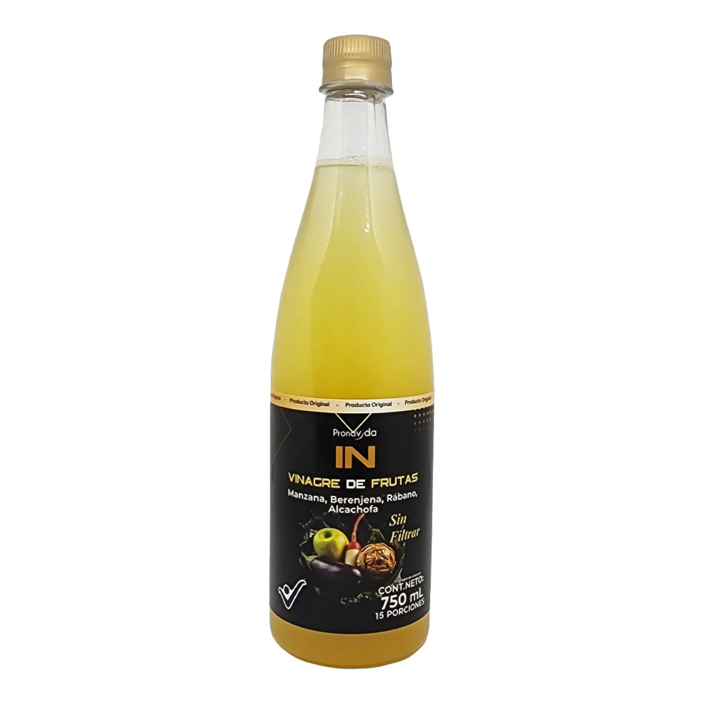 Vinagre de Frutas Pronavida 750ml | Detox y limpieza arterial