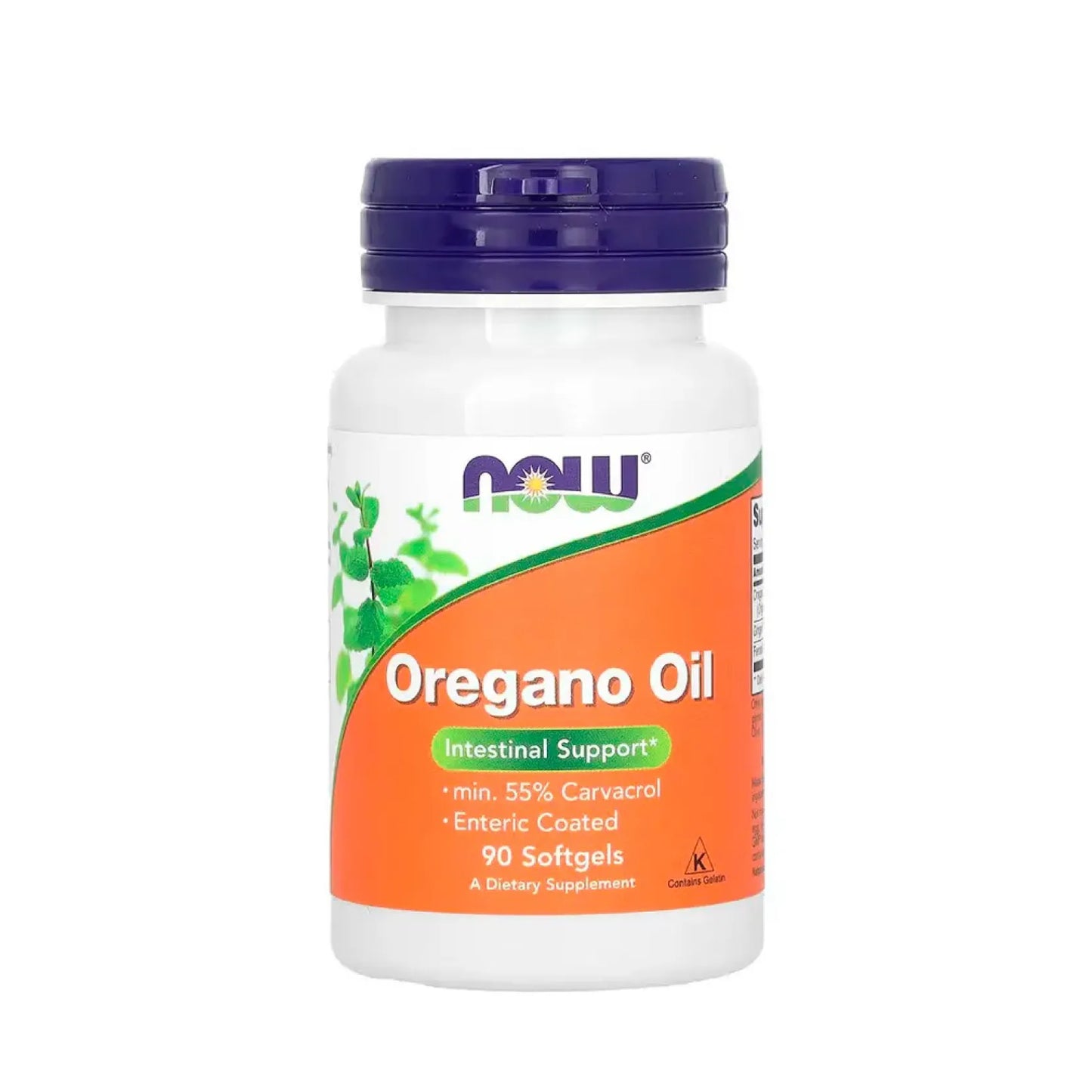 Aceite de Orégano NOW Foods 90 Softgels | Apoyo Intestinal y Digestivo