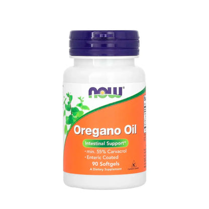 Aceite de Orégano NOW Foods 90 Softgels | Apoyo Intestinal y Digestivo