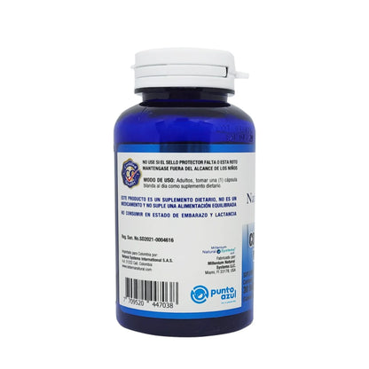 Coenzima Q10 + Vitamina C Millenium 30 Softgels Energía