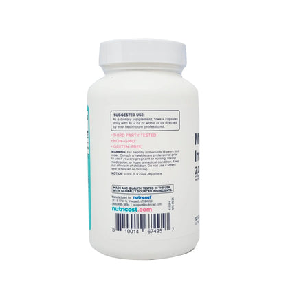 Myo & D-Chiro Inositol Nutricost 120 Cápsulas | Balance Hormonal