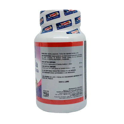 Centella Asiática Healthy 90 Softgels | Circulación y Venas