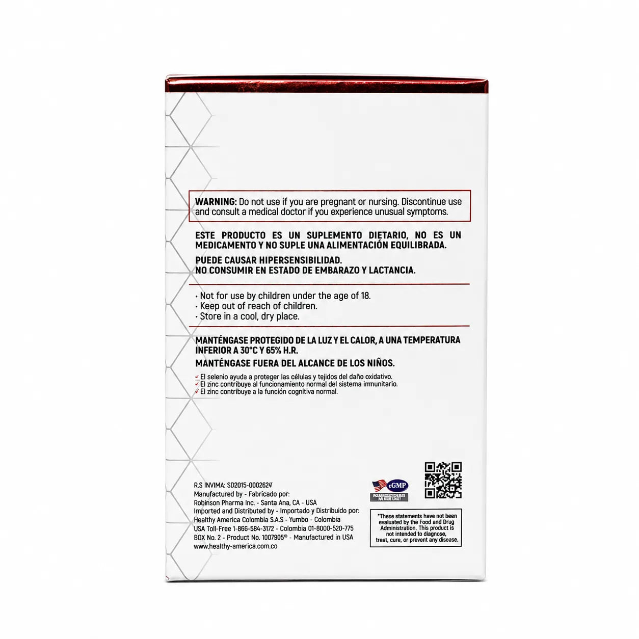 PSA 60 Softgels Healthy America | Apoyo para la Salud Masculina