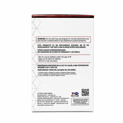 PSA 60 Softgels Healthy America | Apoyo para la Salud Masculina