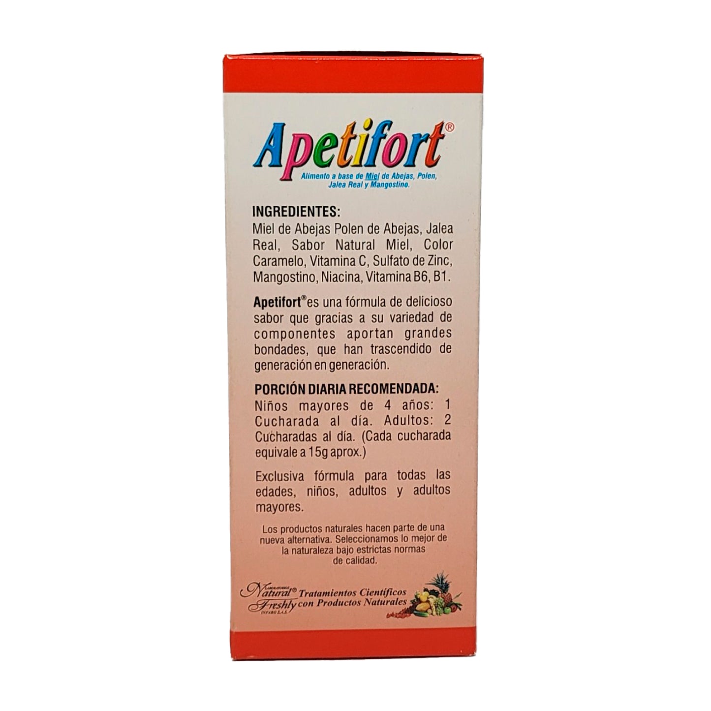 Apetifort con Miel 240 g | Complemento Nutricional Infantil
