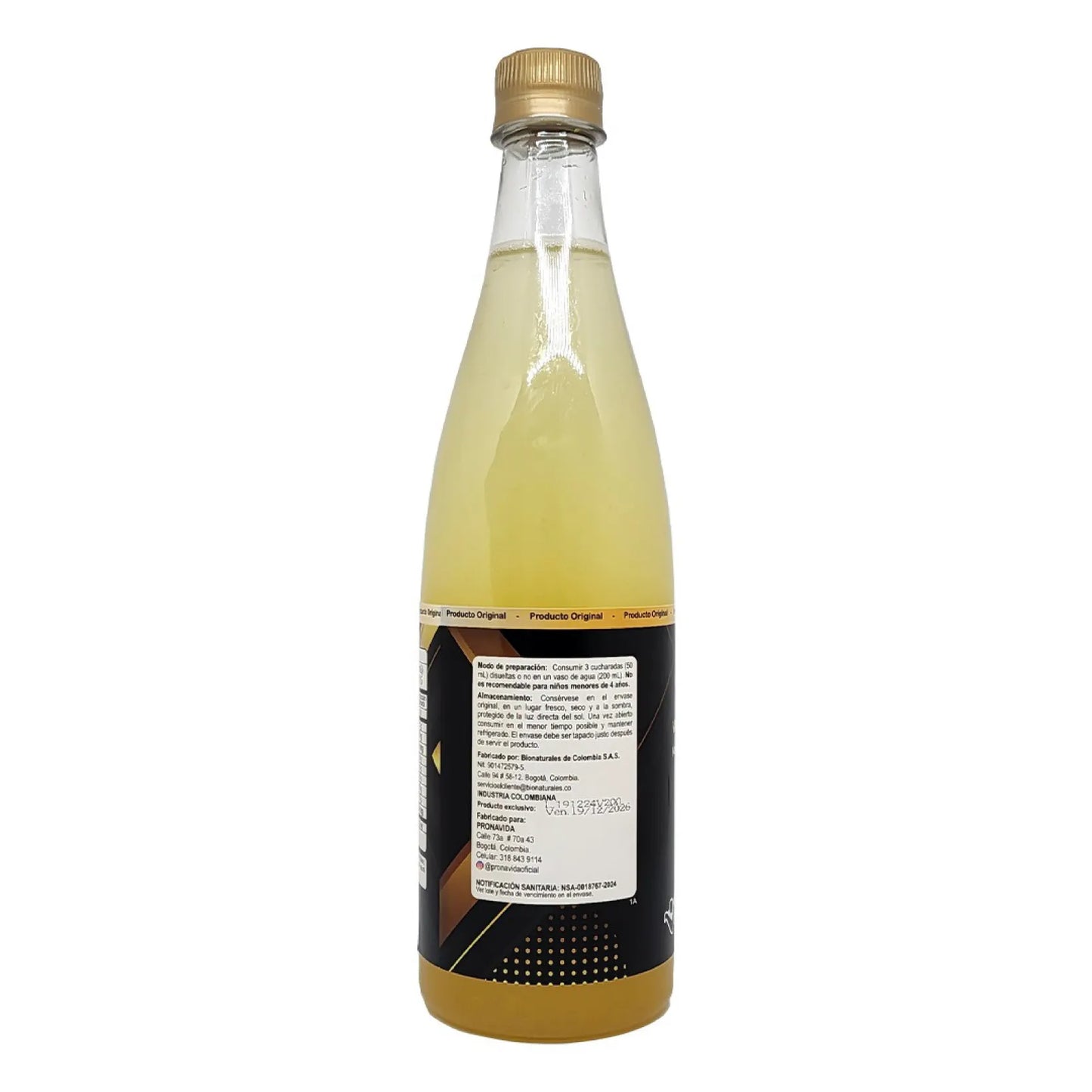 Vinagre de Frutas Pronavida 750ml | Detox y limpieza arterial