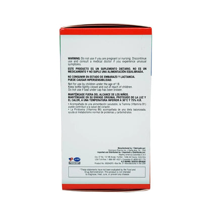 Complejo B Healthy America 60 Softgels | Energía Diaria