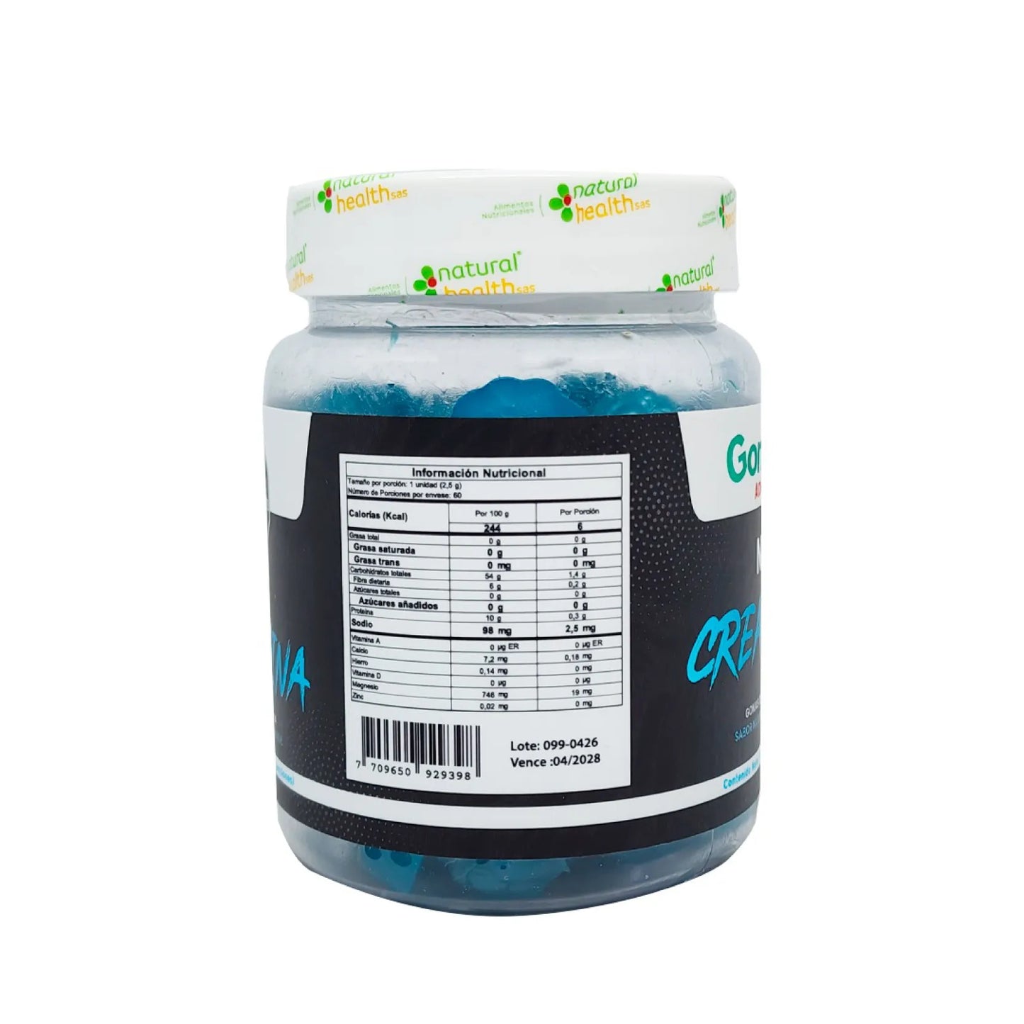 Gomitas de Creatina NS 150g | Fuerza y Rendimiento Diario