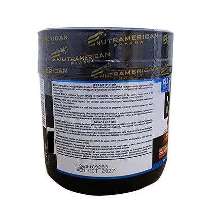 Quemador Burner Stack Nutramerican Pharma 360 g | Perdida de Peso y Metabolismo