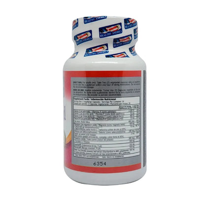 Suplemento Dyroid Healthy America 60 Cápsulas Vegetarianas