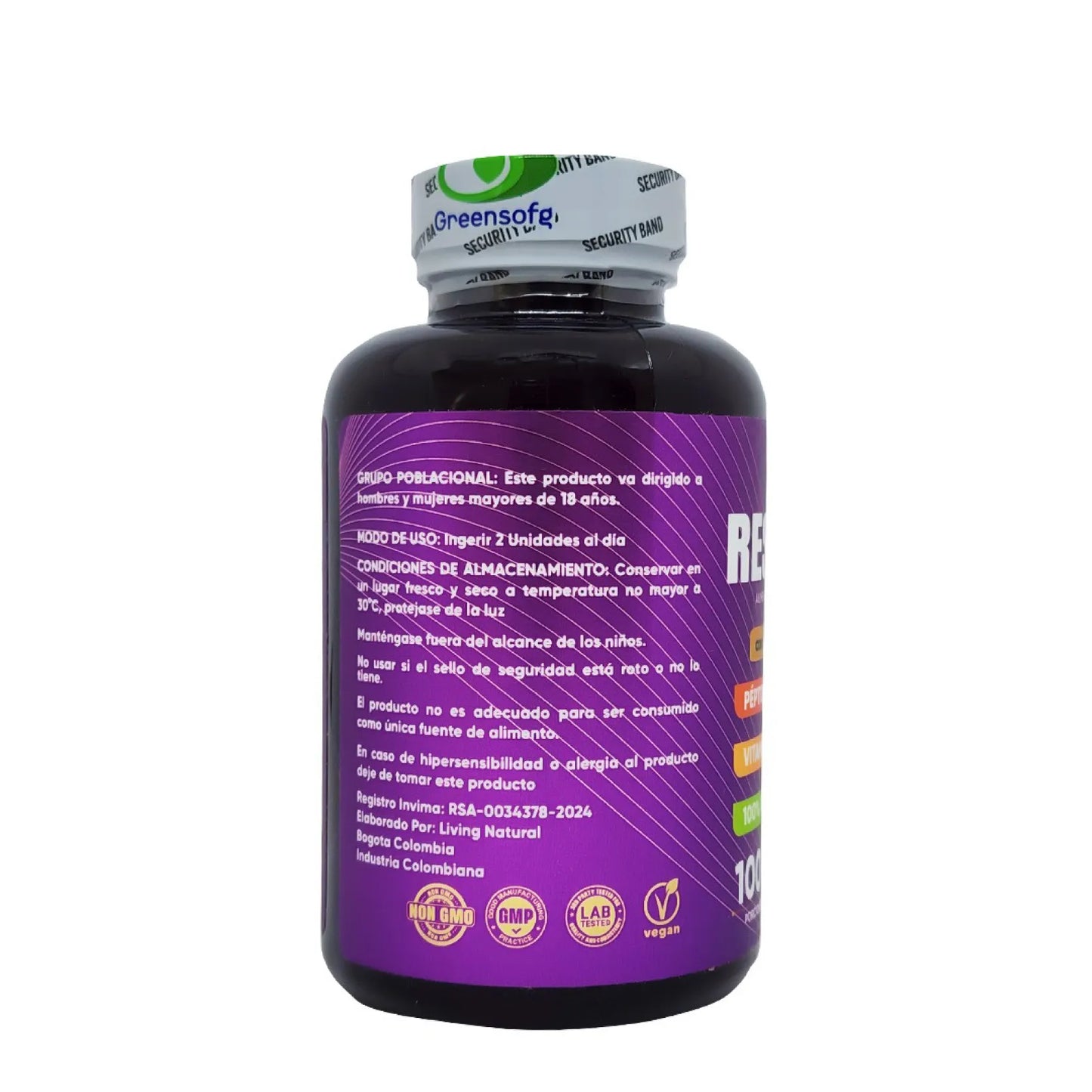 Combo NAD+ y Resveratrol Greensofg | Energía y Glow