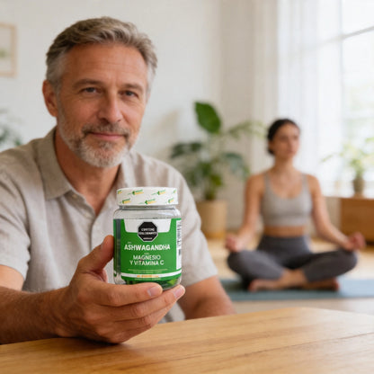 Ashwagandha Gummies Natural Health x60 – Estrés y descanso