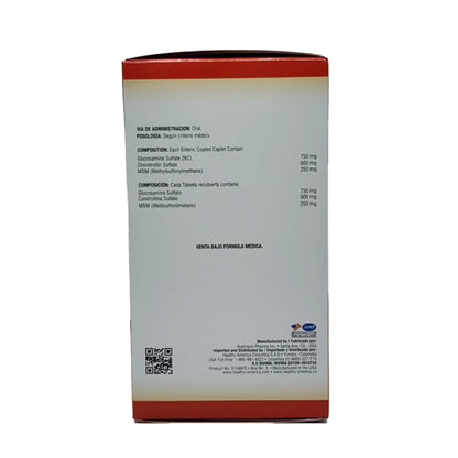 WellFlex Healthy America 120 Caplet | Apoyo Articular y Óseo