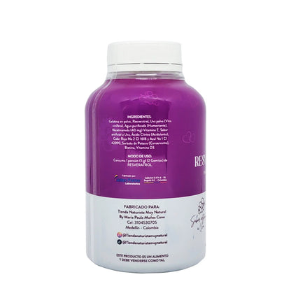 Gomitas Resveratrol + NAD MN 60 und | Energía y Antiedad