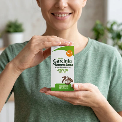 Garcinia Mangostana 2000mg 60 Softgels Control Apetito