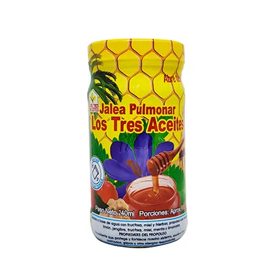 Jalea Pulmonar 240 ml Los Tres Aceites | Tos y Defensas